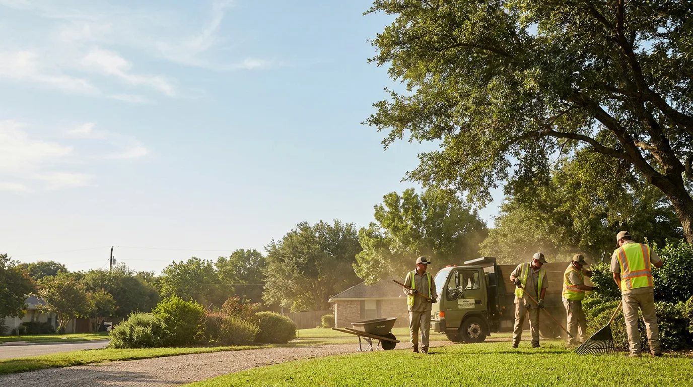 Landscaping in Fentress, TX near me
